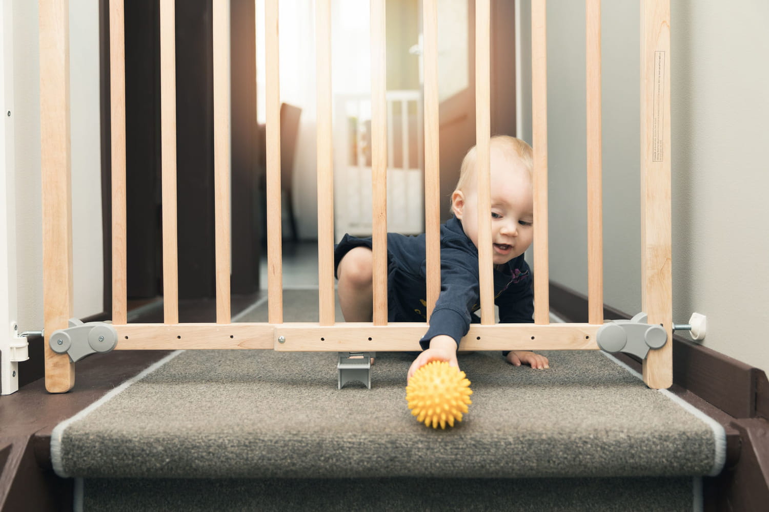 Barrière de porte : une sécurité pour votre enfant.