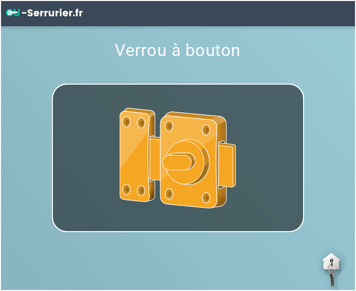 Verrou à Bouton