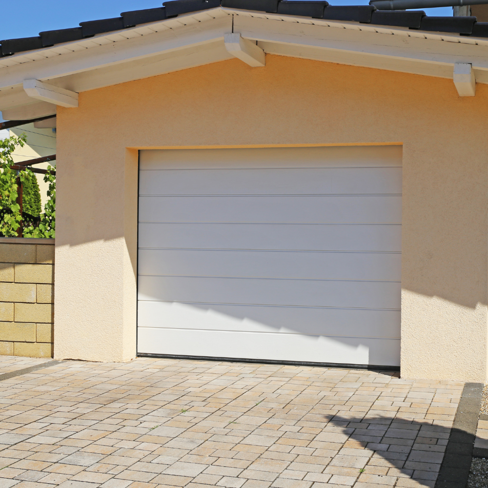 porte garage sectionnelle bloquee