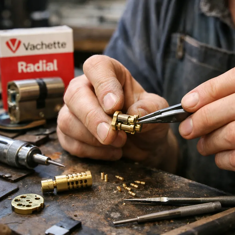 cle vachette – vachette radial numero