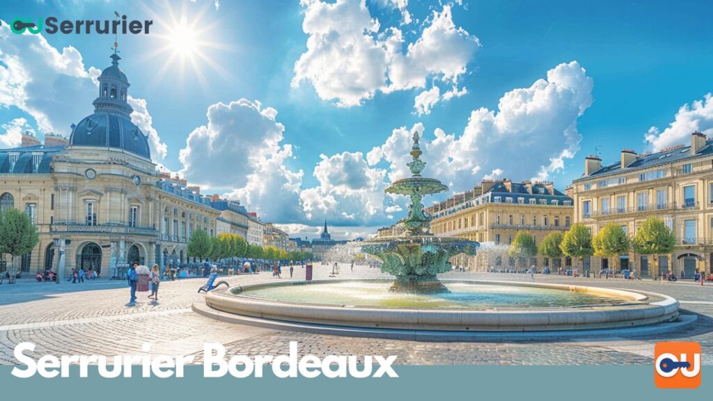 serrurier bordeaux place de la bourse